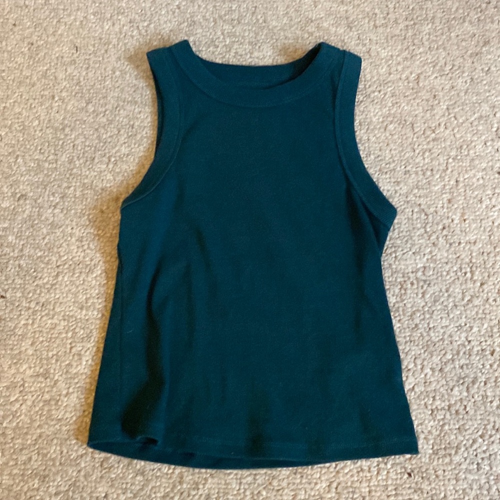 Small Dark Green Tank Top Old Navy Brand